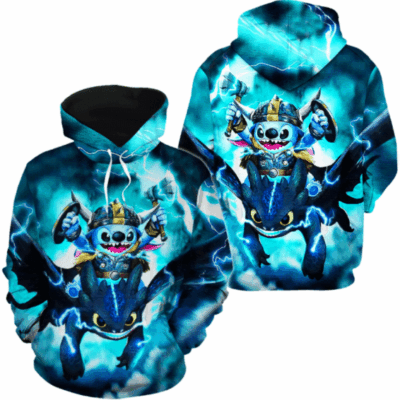 Stitch Hoodie - Lilo & Stitch Disney 214