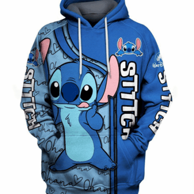 Stitch Hoodie - Lilo & Stitch Disney 56