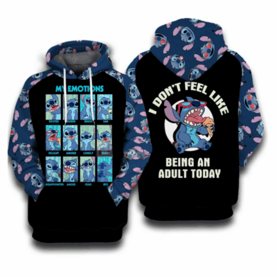 Stitch Hoodie - Lilo & Stitch Disney 76
