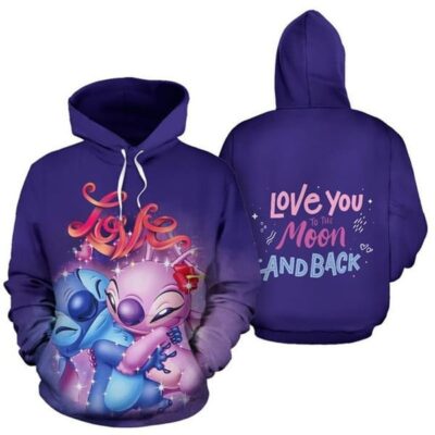 Stitch Hoodie - Lilo & Stitch Disney 308
