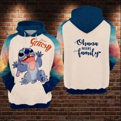Stitch Hoodie - Lilo & Stitch Disney 298