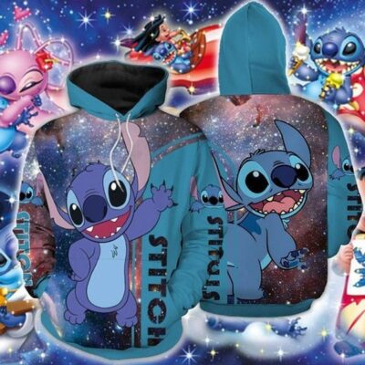 Stitch Hoodie - Lilo & Stitch Disney 123