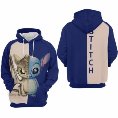 Stitch Hoodie - Lilo & Stitch Disney 212