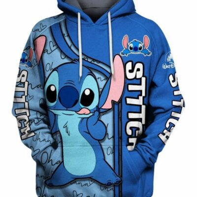 Stitch Hoodie - Lilo & Stitch Disney 325