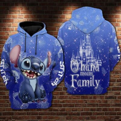Stitch Hoodie - Lilo & Stitch Disney 293
