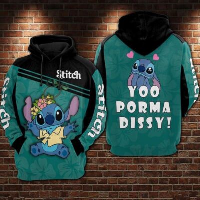 Stitch Hoodie - Lilo & Stitch Disney 318