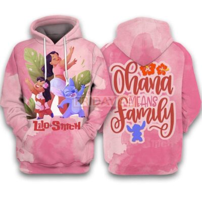 Stitch Hoodie - Lilo & Stitch Disney 152