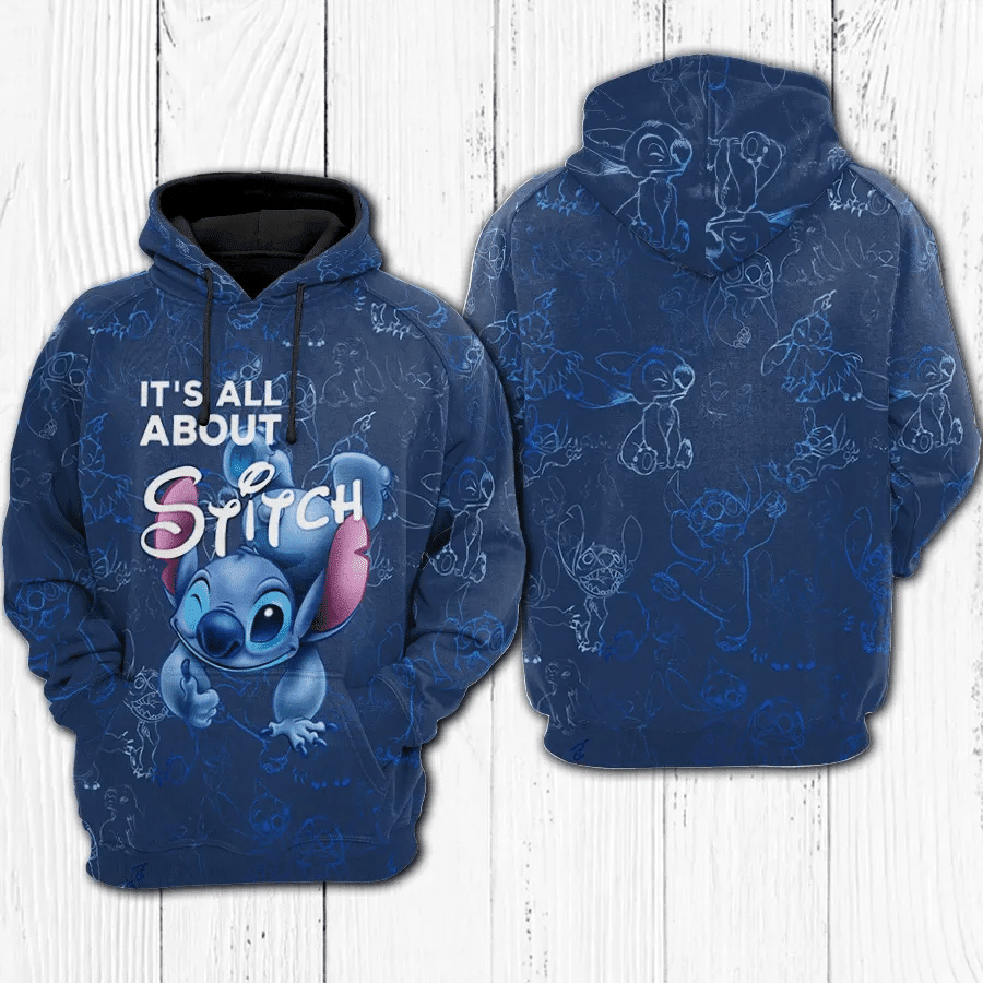 Stitch Hoodie - Lilo & Stitch Disney 104