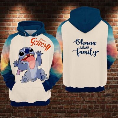 Stitch Hoodie - Lilo & Stitch Disney 176