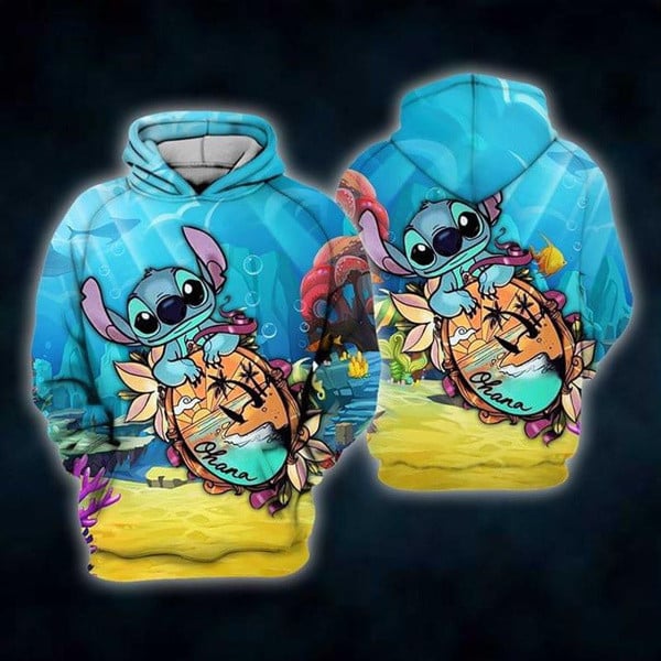 Stitch Hoodie - Lilo & Stitch Disney 295