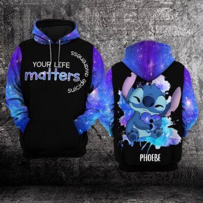 Stitch Hoodie - Lilo & Stitch Disney 198