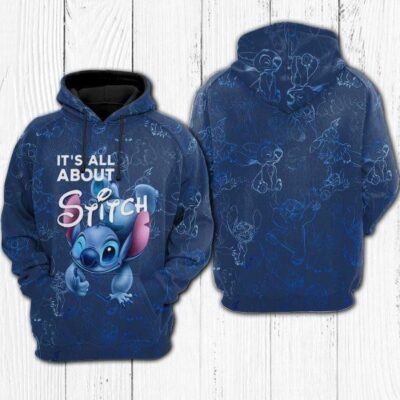 Stitch Hoodie - Lilo & Stitch Disney 258