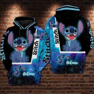 Stitch Hoodie - Lilo & Stitch Disney 68