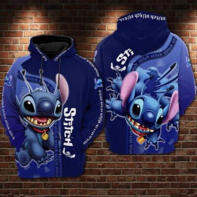 Stitch Hoodie - Lilo & Stitch Disney 57
