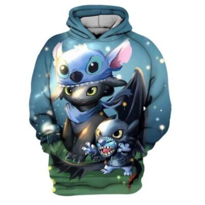 Stitch Hoodie - Lilo & Stitch Disney 216