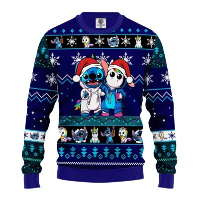 Stitch Weihnachtspullover - Lilo & Stitch Disney Ugly Christmas Sweater 5