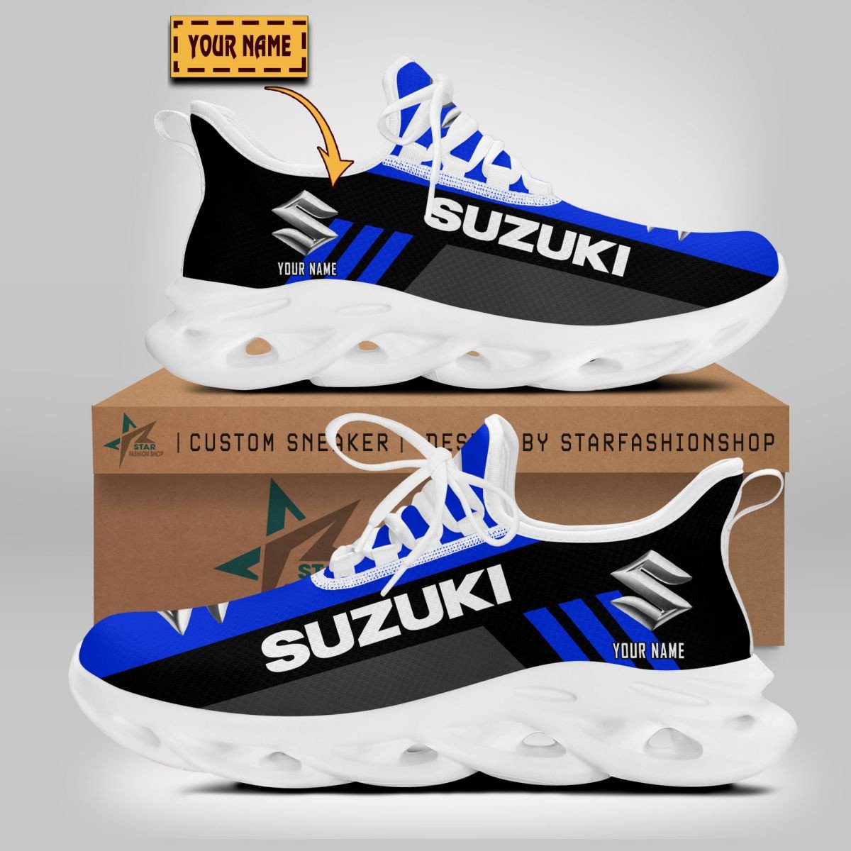 Suzuki Blue Schuhe