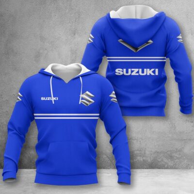 Suzuki Blue Hoodie