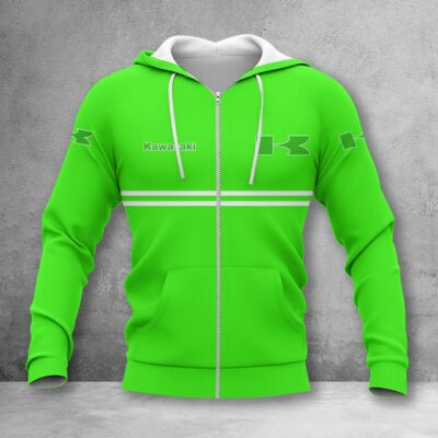Kawasaki Zip Hoodie