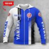 Yamaha Blue Zip Hoodie