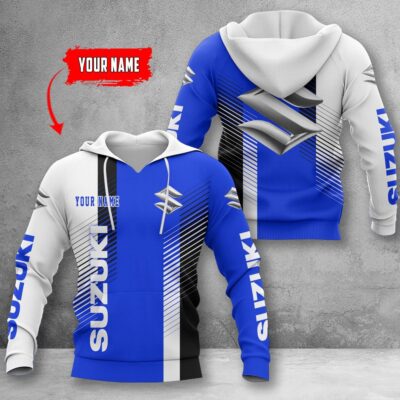 Suzuki Blue Hoodie