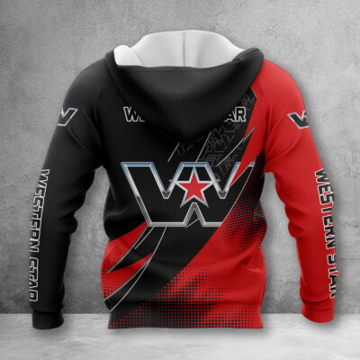 Alternative view of Western Star Zip Hoodie