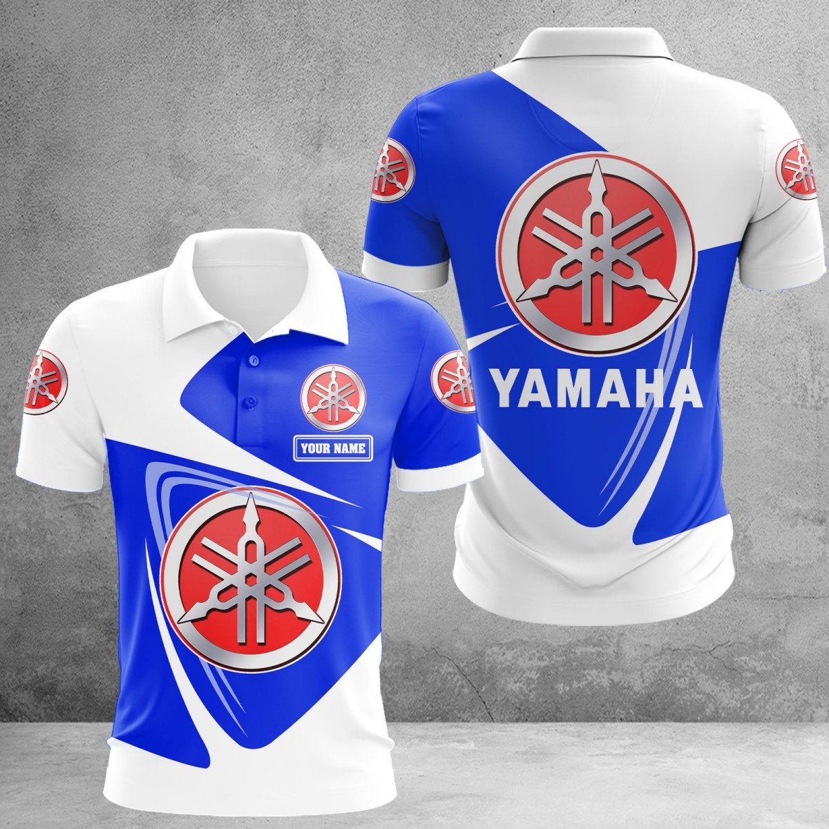 Yamaha Blue Poloshirt