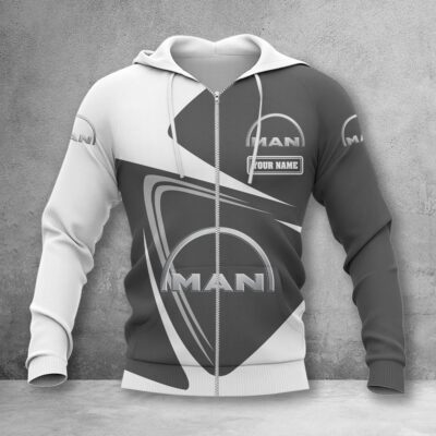 MAN Truck Zip Hoodie