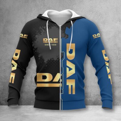 DAF Trucks Zip Hoodie