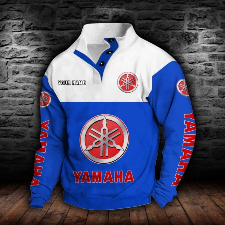 Yamaha Stehkragen-Sweatshirt – Bild 3