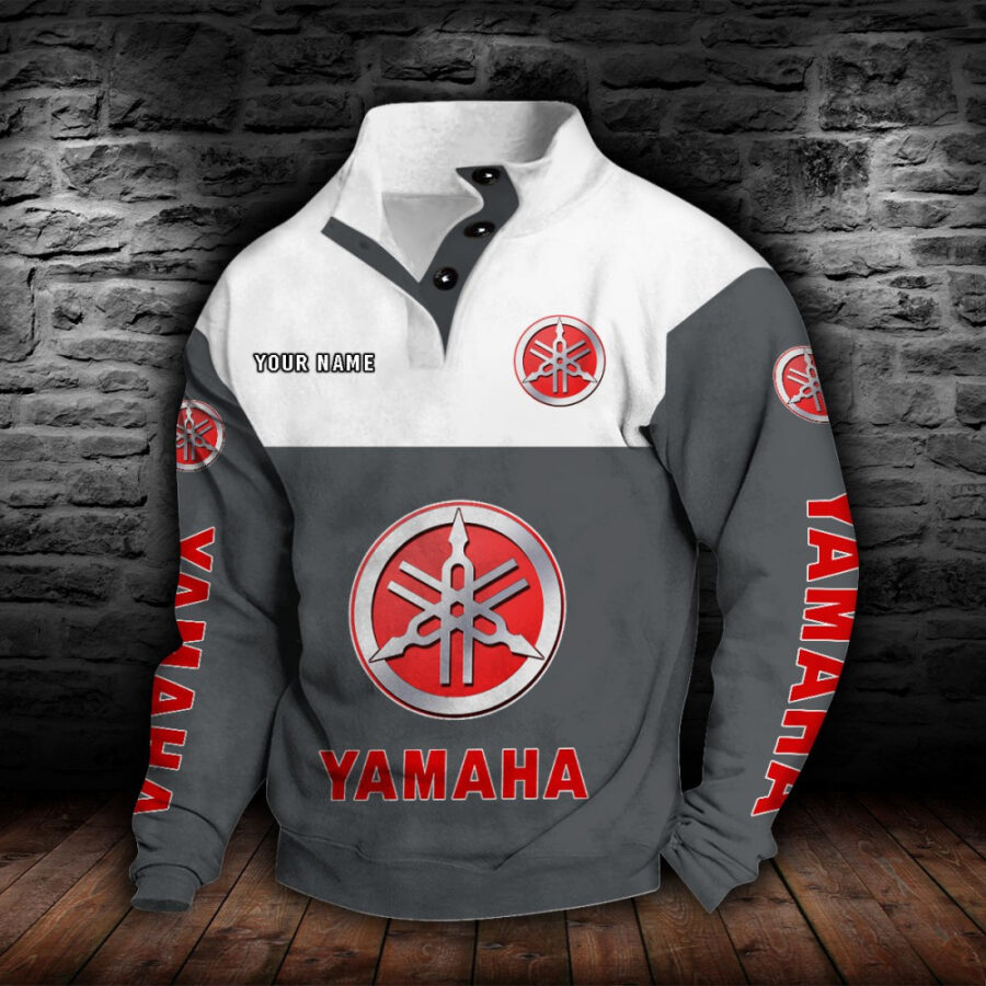 Yamaha Stehkragen-Sweatshirt – Bild 5