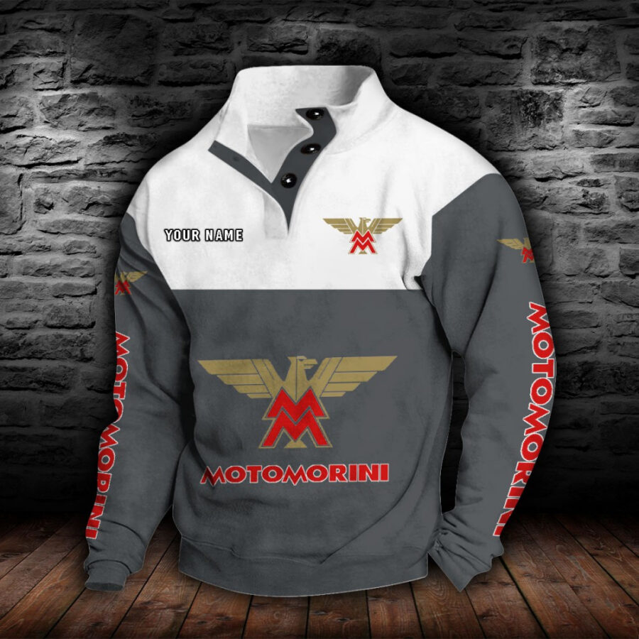 Moto Morini Stehkragen-Sweatshirt – Bild 5
