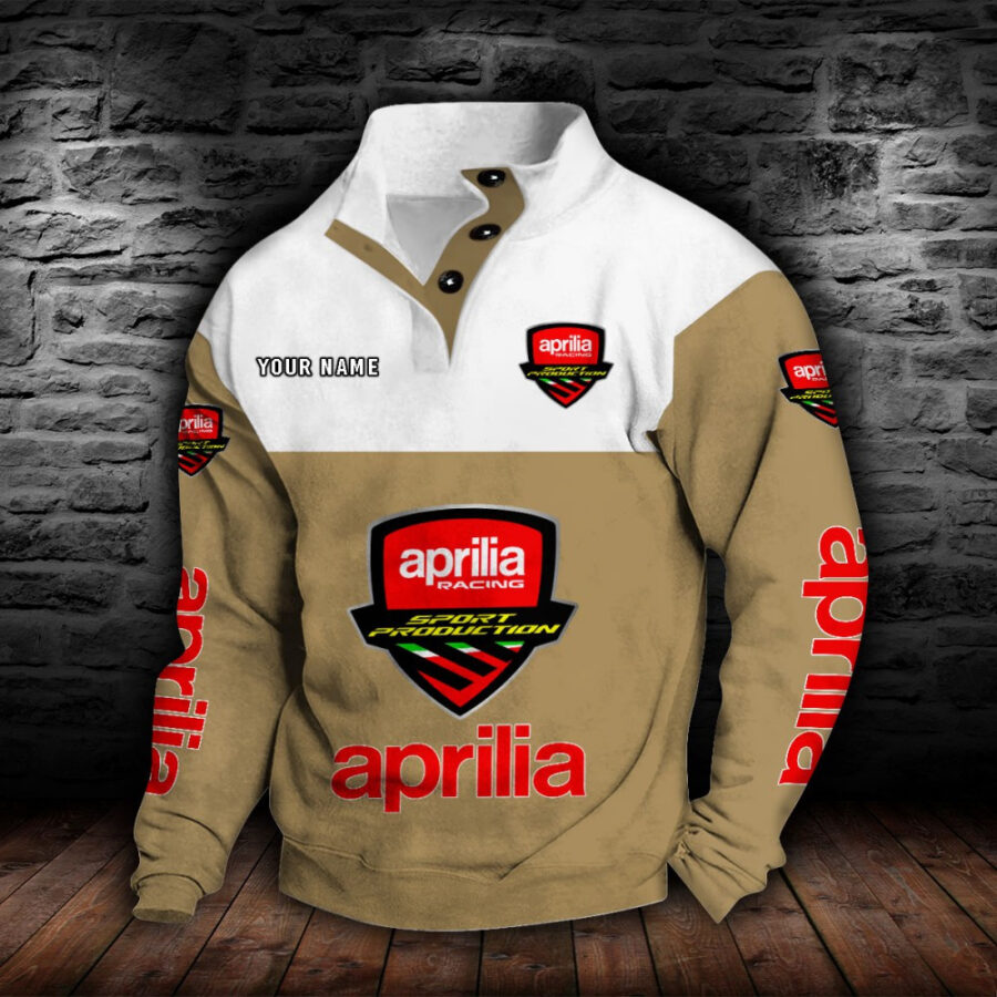 Aprilia Stehkragen-Sweatshirt – Bild 5