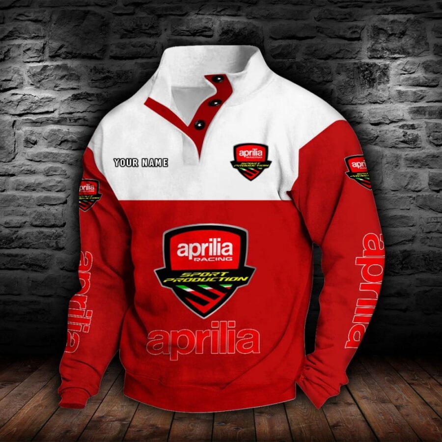 Aprilia Stehkragen-Sweatshirt – Bild 7