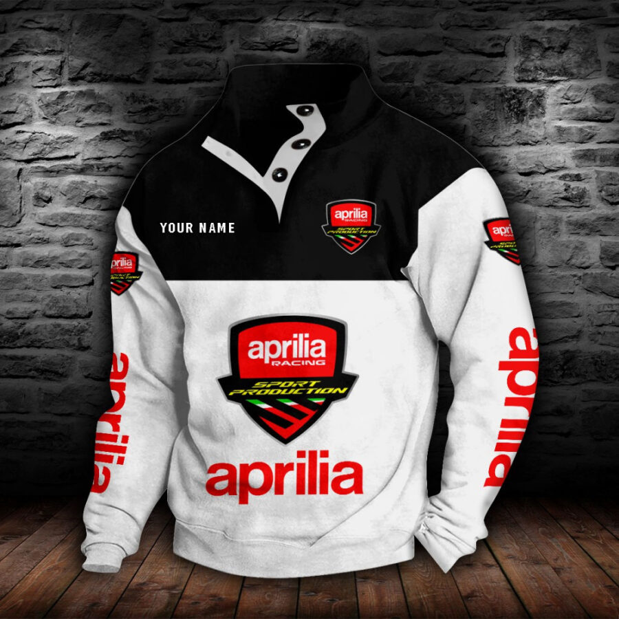 Aprilia Stehkragen-Sweatshirt – Bild 8