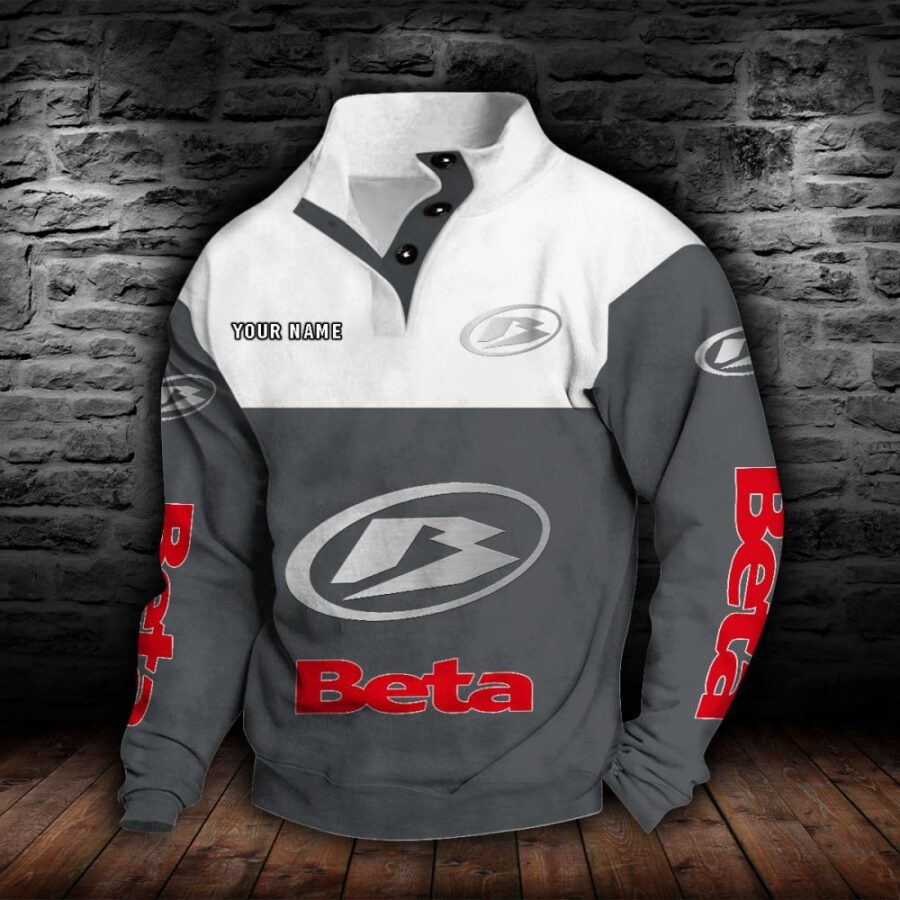 Beta Motorcycles Stehkragen-Sweatshirt – Bild 4