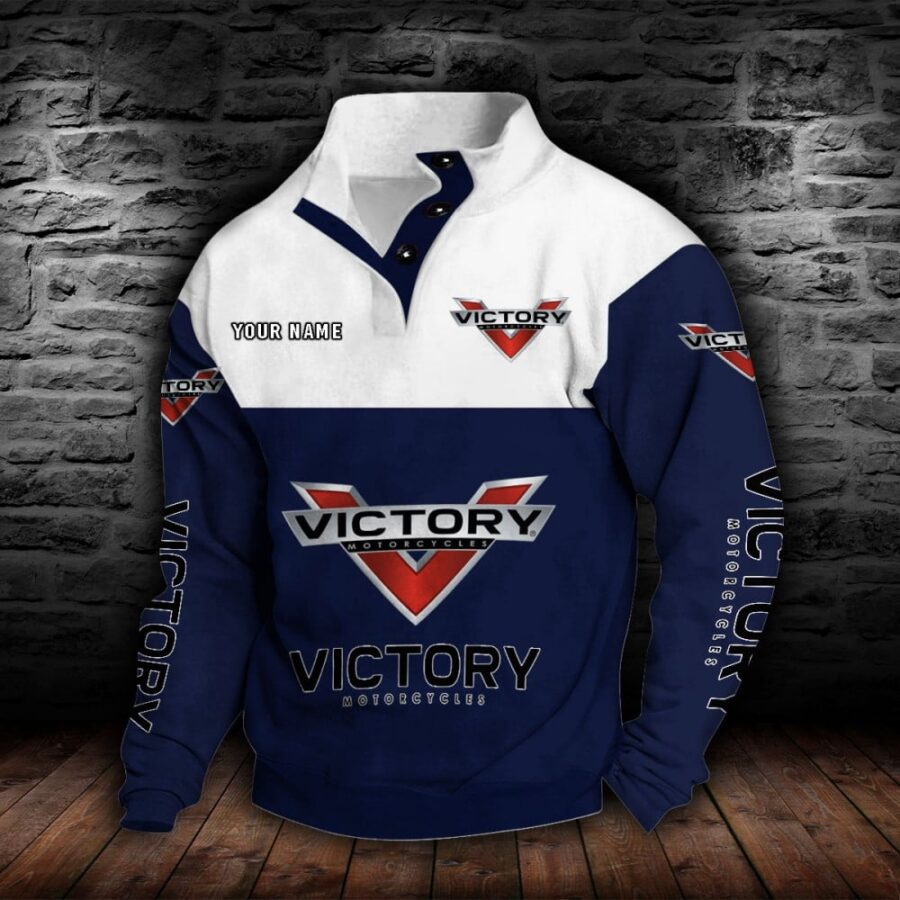 Victory Motorcycles Stehkragen-Sweatshirt – Bild 7