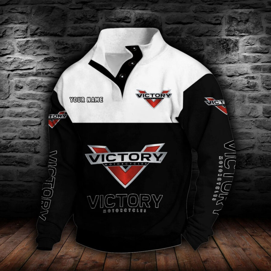 Victory Motorcycles Stehkragen-Sweatshirt – Bild 2