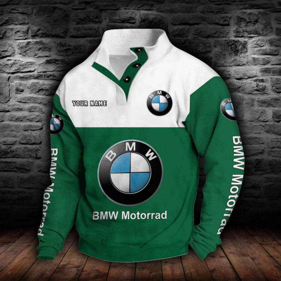 BMW Motorrad Stehkragen-Sweatshirt – Bild 3