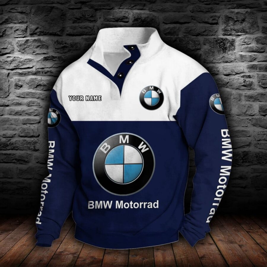 BMW Motorrad Stehkragen-Sweatshirt – Bild 6