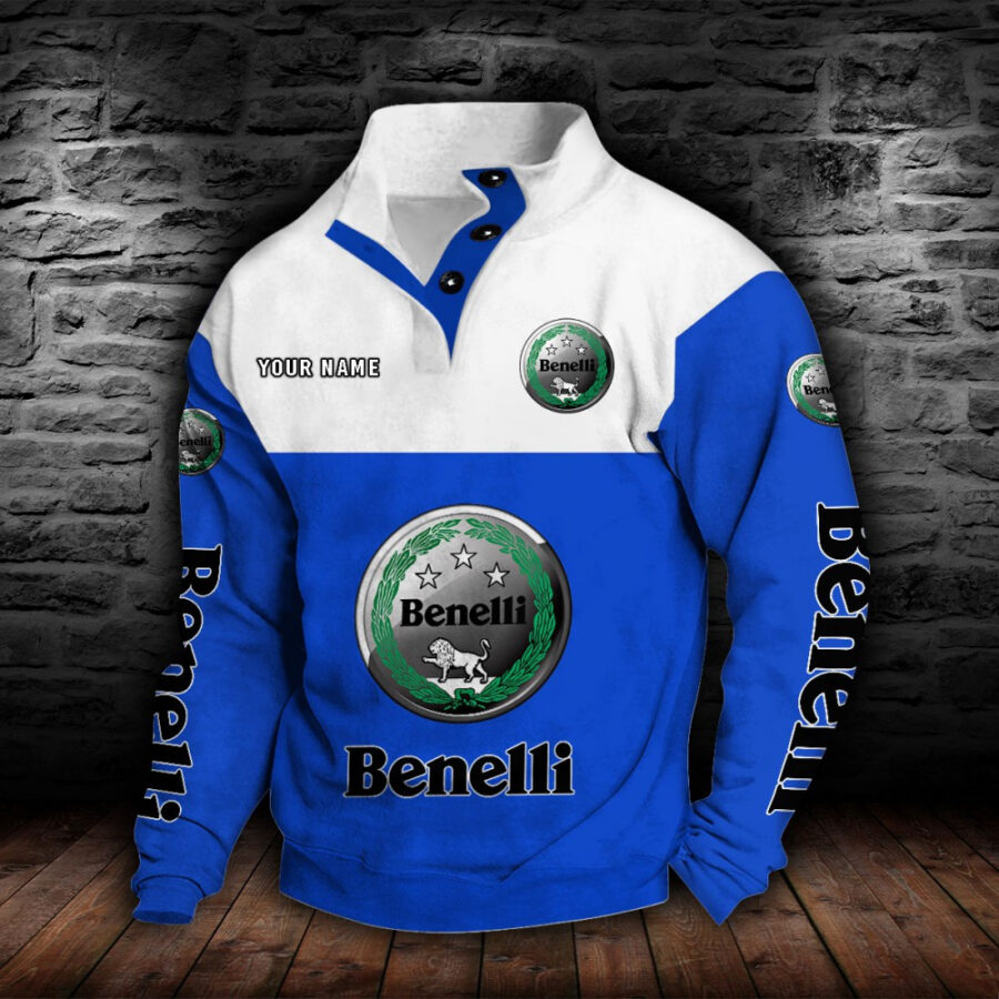 Benelli Motorcycles Stehkragen-Sweatshirt – Bild 3