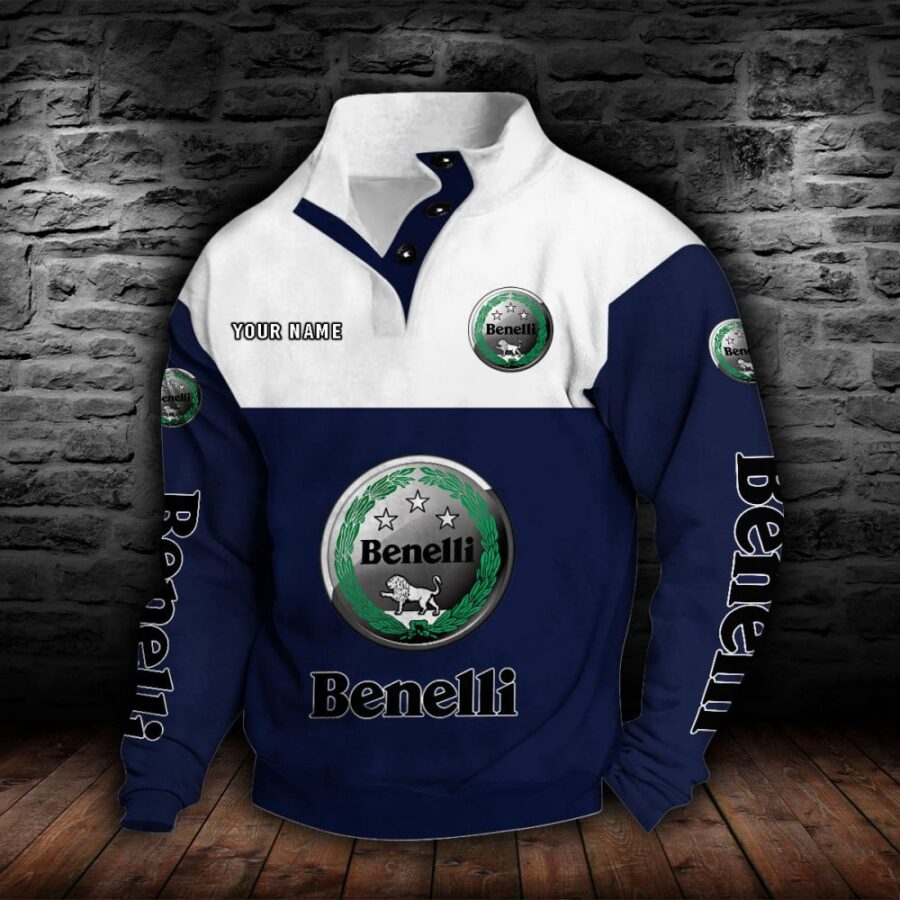 Benelli Motorcycles Stehkragen-Sweatshirt – Bild 6