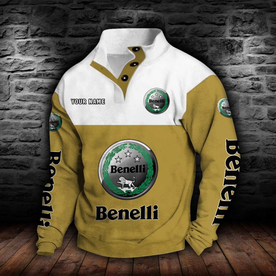 Benelli Motorcycles Stehkragen-Sweatshirt – Bild 9