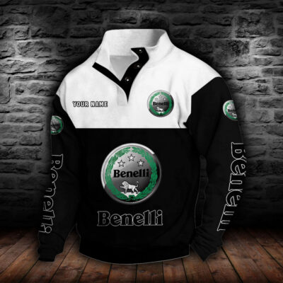 Alternative view of Benelli Motorcycles Stehkragen-Sweatshirt