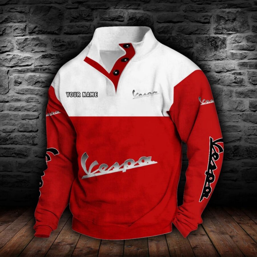 Vespa Stehkragen-Sweatshirt – Bild 7