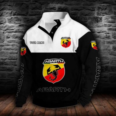 Alternative view of Abarth Stehkragen-Sweatshirt