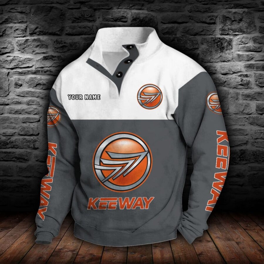 Keeway Motorcycles Stehkragen-Sweatshirt – Bild 5