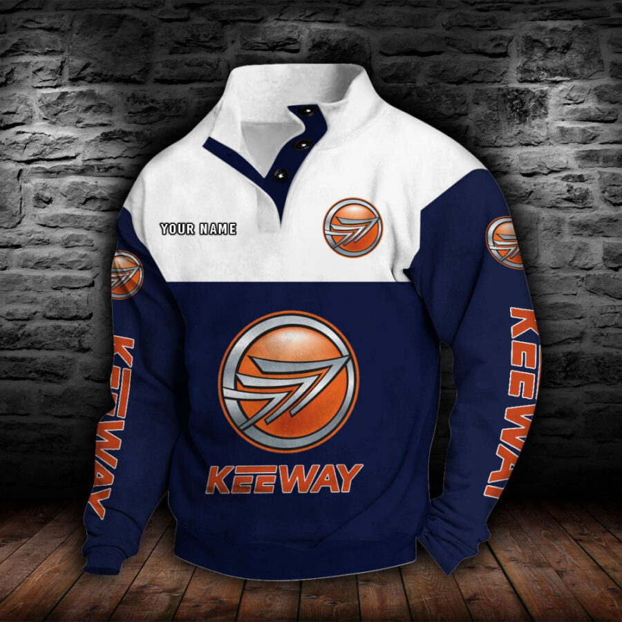 Keeway Motorcycles Stehkragen-Sweatshirt – Bild 6