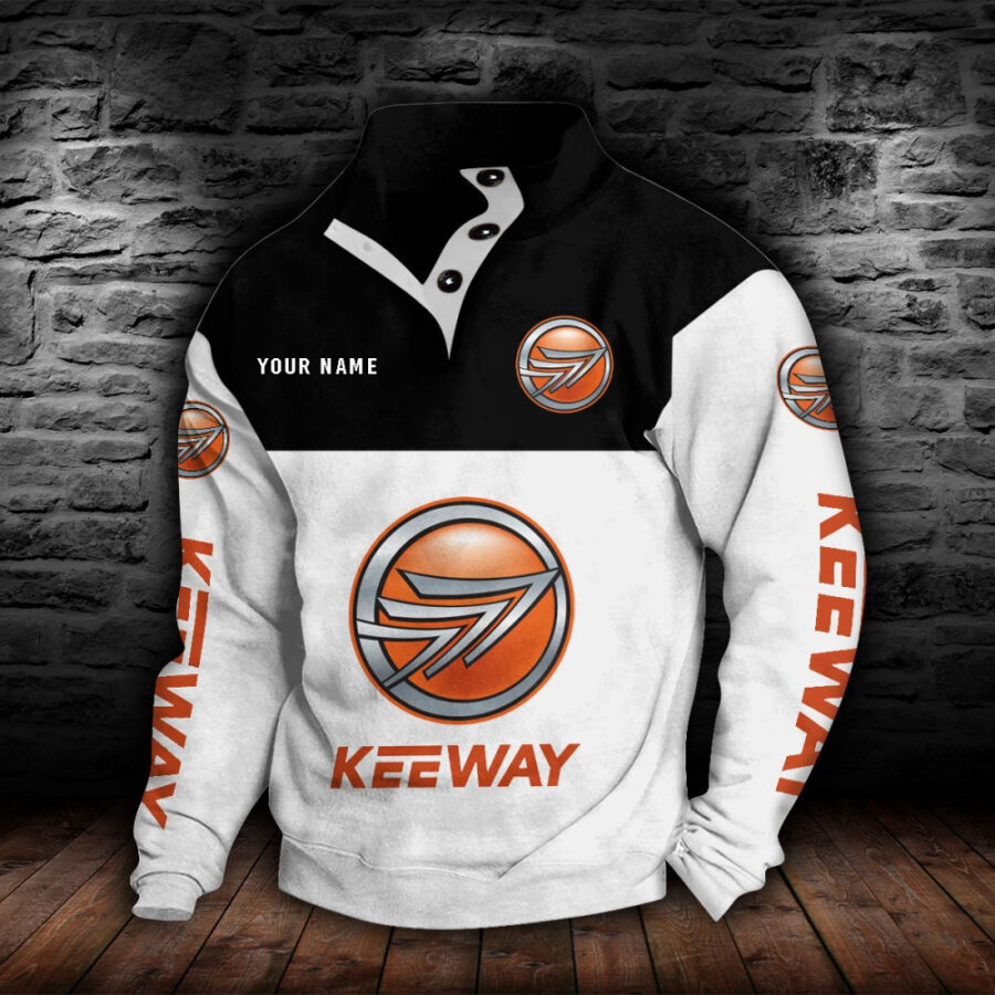 Keeway Motorcycles Stehkragen-Sweatshirt – Bild 8