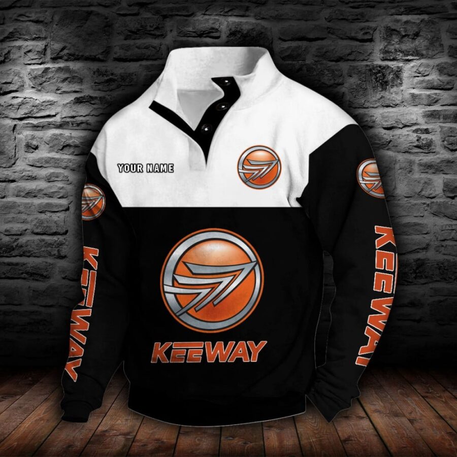 Keeway Motorcycles Stehkragen-Sweatshirt – Bild 2